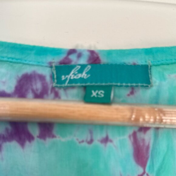 Resort wear tie die dress XS like new. - Picture 2 of 3